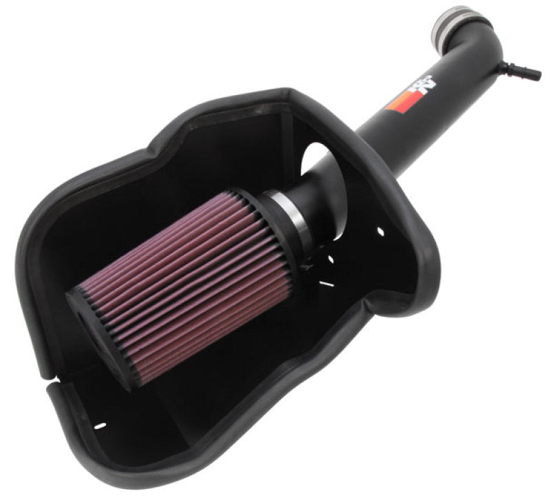 K&N 10-11 Ford Crown Victoria 4.6L V8 / Mercury Grand Marquis 4.6L V8 Black Typhoon Cold Air Intake - DTX Performance