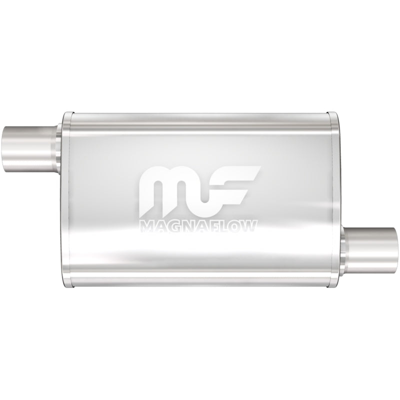 MagnaFlow Muffler Mag 3in 409SS 14X4X9 3 O/O - DTX Performance