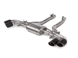 Akrapovic 2020-23 BMW X5M (F95)/X6M (F96) Slip-On Line (Titanium) w/Carbon Fiber Titanium Tips