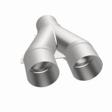 Load image into Gallery viewer, MagnaFlow Universal Trans Y-Pipe All SS 4inch (Dual) 3.5inch (Single) x 13inch (Overall) - DTX Performance