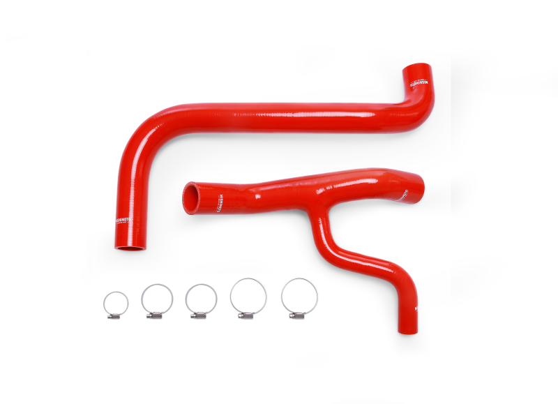 Mishimoto 98-04 Ford F-150 4.6L Red Silicone Radiator Hose Kit - DTX Performance