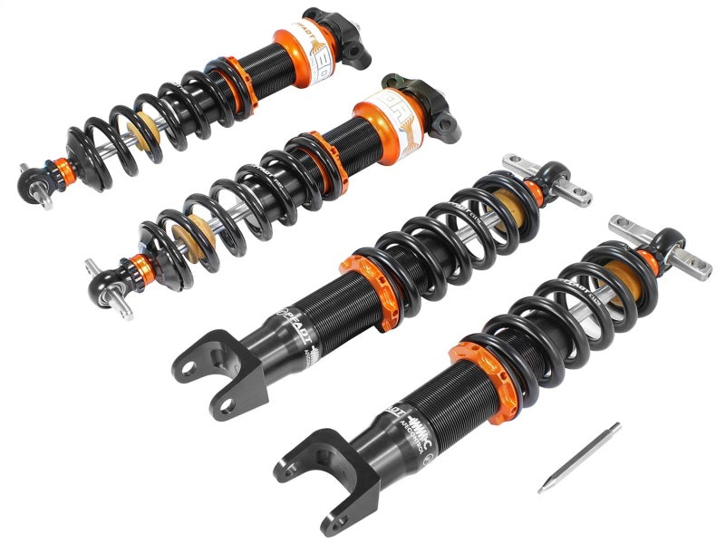 afe Control PFADT Series Featherlight Single Adj. Street/Track Coilover System; Chevy Corvette 14-15 - DTX Performance