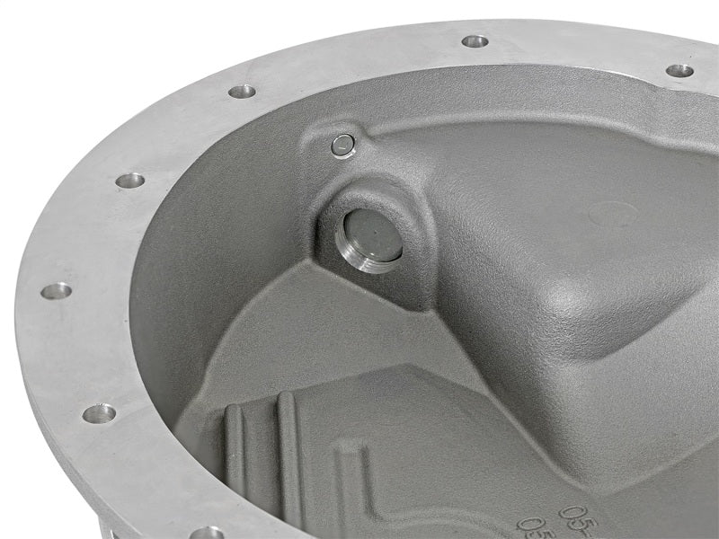 afe Front Differential Cover (Raw; Street Series); Dodge Diesel Trucks 03-12 L6-5.9/6.7L (td) - DTX Performance