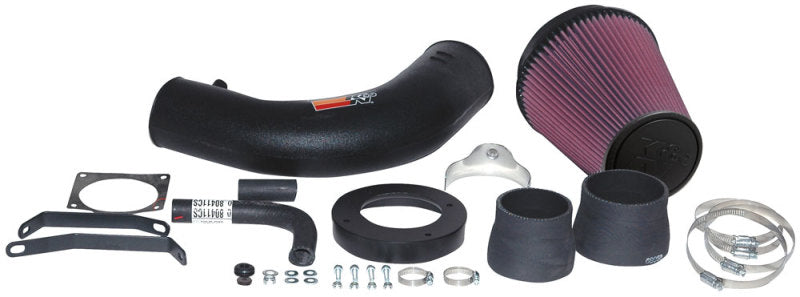 K&N 97-02 Ford F Series V8-4.6L/5.4L Performance Intake Kit - DTX Performance