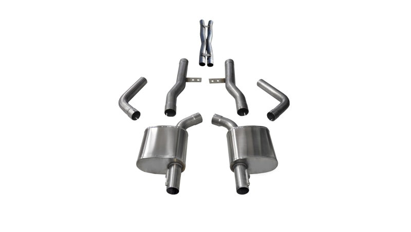 Corsa 17-18 Dodge Charger/Chrysler 300 5.7L V8 Xtreme Cat-Back Dual Rear Exit w/o Tips - DTX Performance