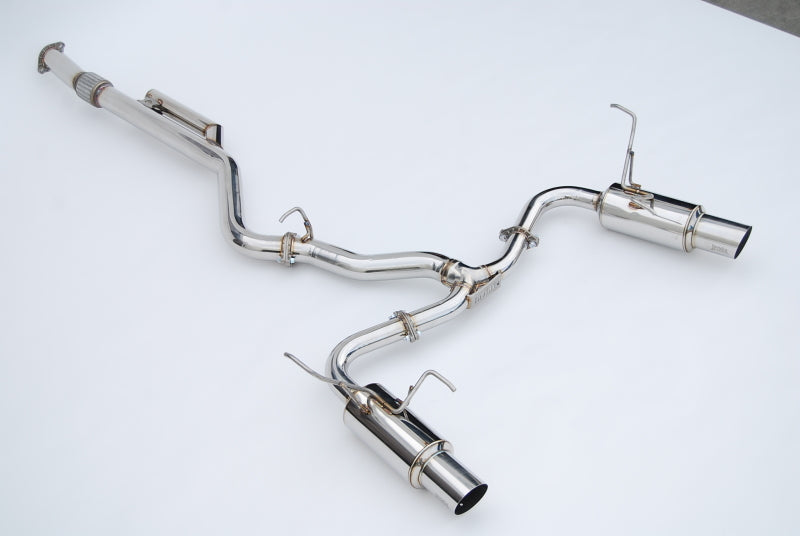 Invidia 2022+ Subaru WRX N1 Twin Outlet Single Layer SS Tip Cat-Back Exhaust - DTX Performance