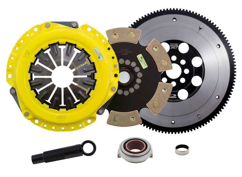 ACT 2012 Honda Civic XT/Race Rigid 6 Pad Clutch Kit - DTX Performance