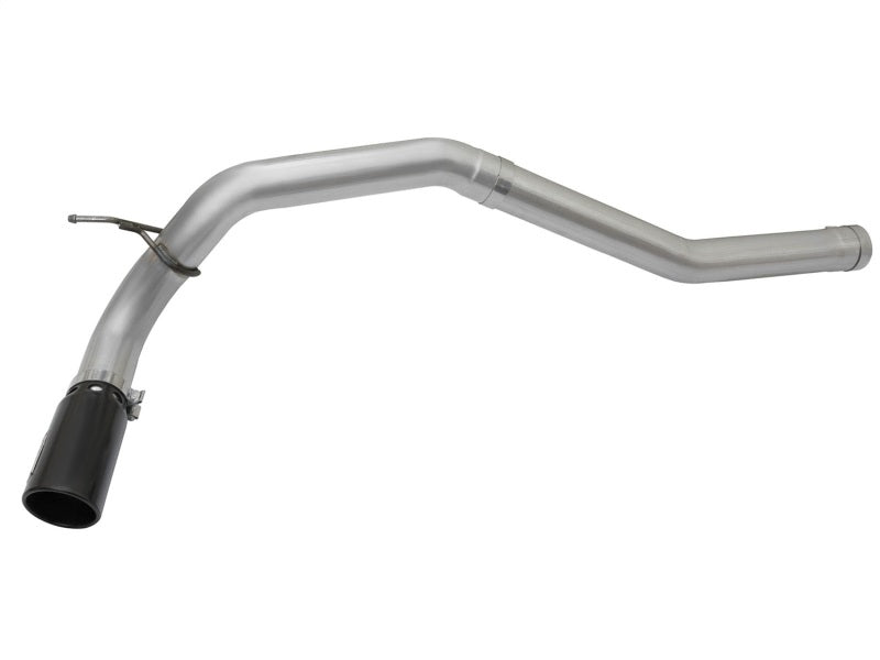 aFe LARGE Bore HD DPF-Back SS Exhaust w/ Black Tip 2016 Nissan Titan XD V8-5.0L (td) - DTX Performance