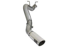 Load image into Gallery viewer, aFe LARGE BORE HD 5in 409-SS DPF-Back Exhaust w/Polished Tip 2017 GM Duramax V8-6.6L (td) L5P - DTX Performance