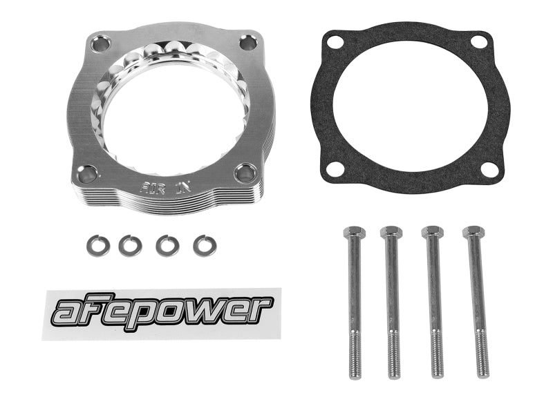 aFe Silver Bullet Throttle Body Spacers TBS BMW 335i (N54) 07-11 135i/535i 08-10 L6-3.0L (tt) - DTX Performance