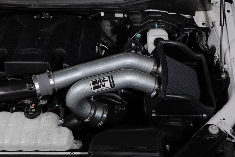 K&N 15-23 Ford F-150 (Incl. Raptor) 2.7L/3.5L V6 Performance Air Intake System - DTX Performance