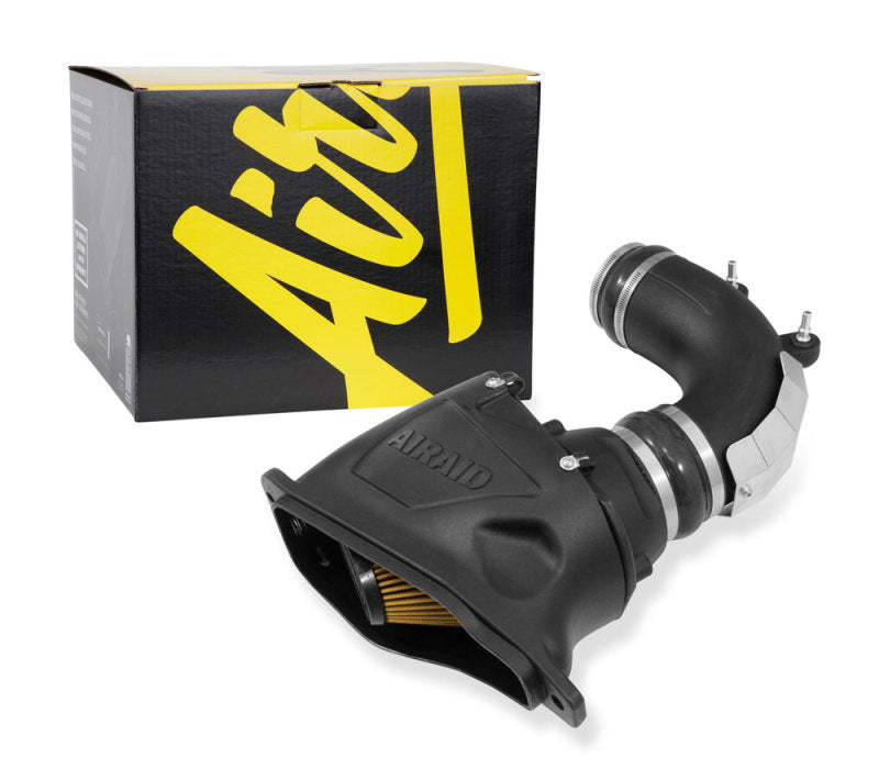 Airaid 14-19 Corvette 6.2L Performance Intake System w/ Tube (Oiled / Yellow Media) - DTX Performance