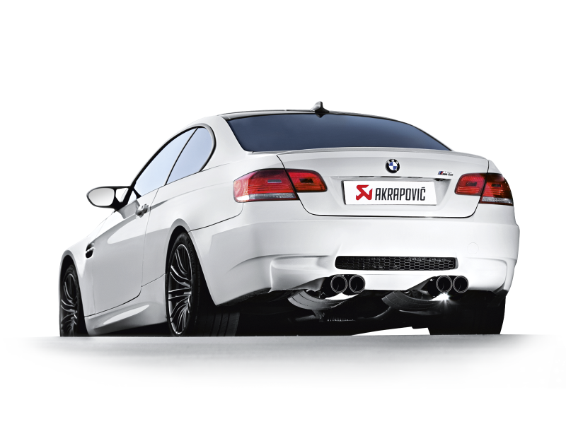 Akrapovic 07-13 BMW M3 (E92 E93) Evolution Line w/ Cat (Titanium) (Req. Tips) - DTX Performance