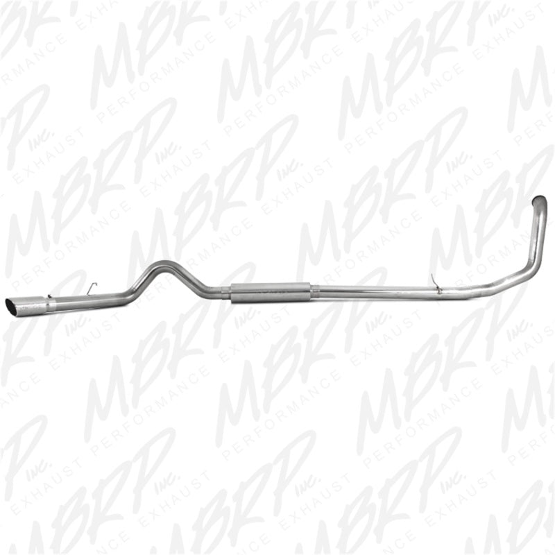 MBRP 1999-2003 Ford F-250/350 7.3L Turbo Back Single Side - DTX Performance