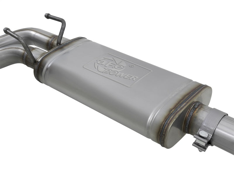 aFe Rebel Series 3in to 2.5in 409 SS Cat-Back Exhaust w/ Black Tips 09-18 GM Silverado/Sierra 5.4L - DTX Performance