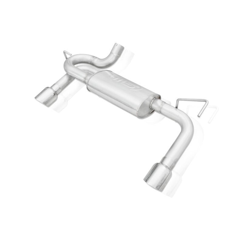 Stainless Works 2007-17 Jeep Wrangler Axleback Exhaust - DTX Performance