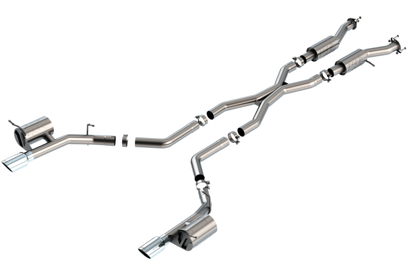 Borla 2021+ Dodge Durango SRT Hellcat 6.2L V8 AWD ATAK Cat-Back Exhaust System - T-304SS - DTX Performance