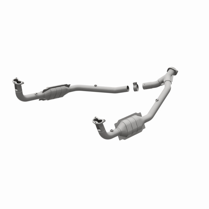 MagnaFlow Conv DF 97 Land Rover Defender 90 4.0L Y-Pipe Assy / 96-99 Discovery 4.0L Y-Pipe Assy - DTX Performance