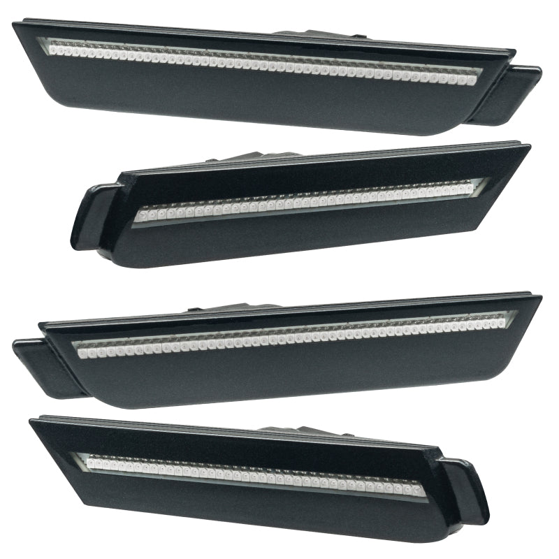 Oracle 10-15 Chevy Camaro Concept Sidemarker Set - Clear - Carbon Flash Metallic (GAR501) - DTX Performance