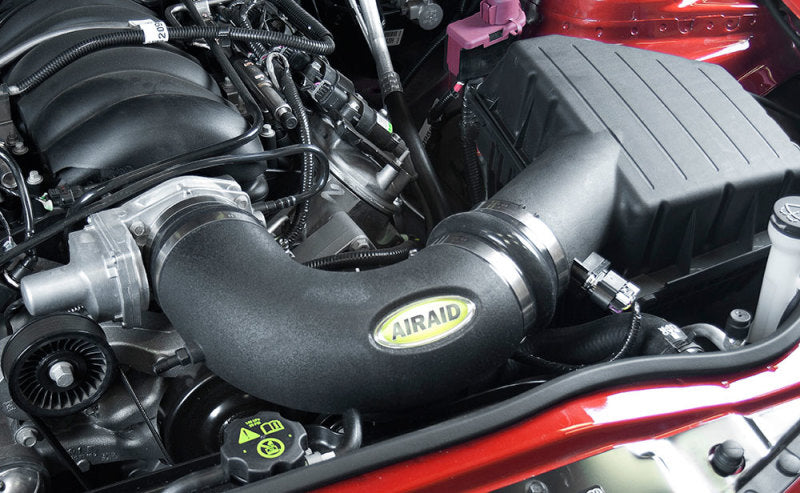 Airaid 2010-2015 Chevy Camaro SS V8-6.2L F/I Airaid Jr Intake Kit - Oiled / Red Media - DTX Performance