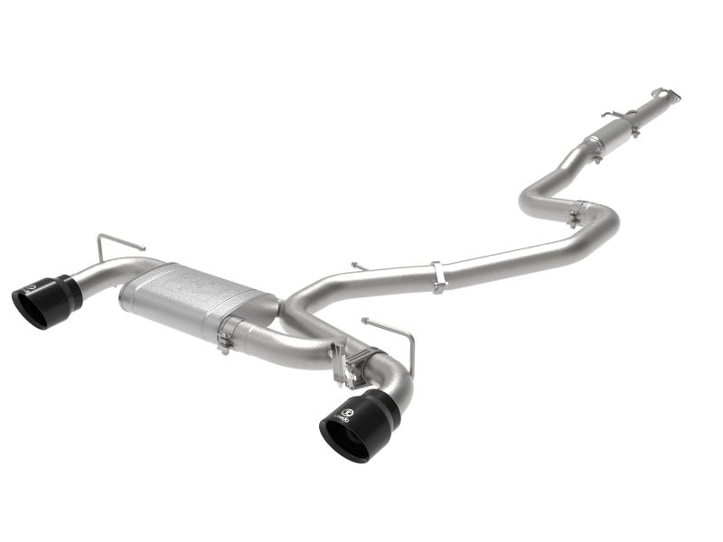 aFe Hyundai Veloster N 21-22 L4-2.0L (t) Takeda Cat-Back Exhaust System- Black Tips - DTX Performance