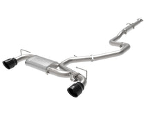 Load image into Gallery viewer, aFe Hyundai Veloster N 21-22 L4-2.0L (t) Takeda Cat-Back Exhaust System- Black Tips - DTX Performance