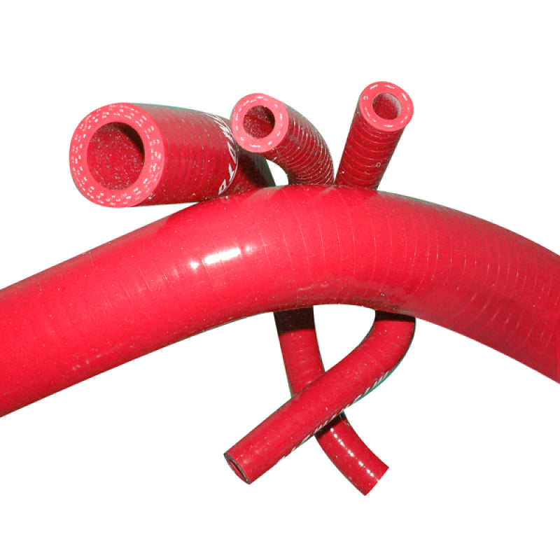 Mishimoto 88-91 Honda Civic Red Silicone Hose Kit - DTX Performance