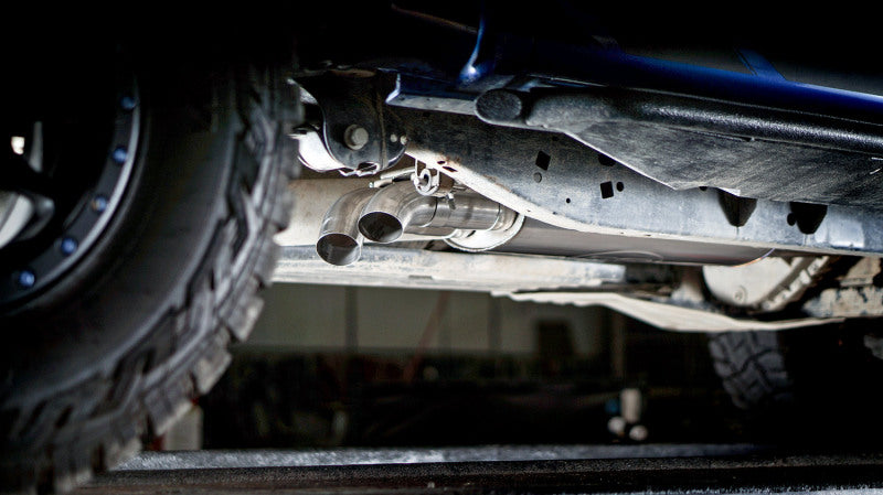 Stainless Works 2011-14 Ford F-150 Raptor Exhaust X-Pipe Resonator Dump In Front Of Rear Axle - DTX Performance