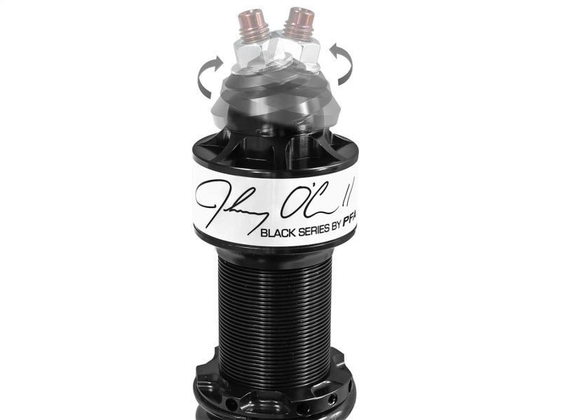 aFe Control Johnny OConnell Black Series Single Adjustable Coilover System; Chevy Corvette (C5/C6) - DTX Performance