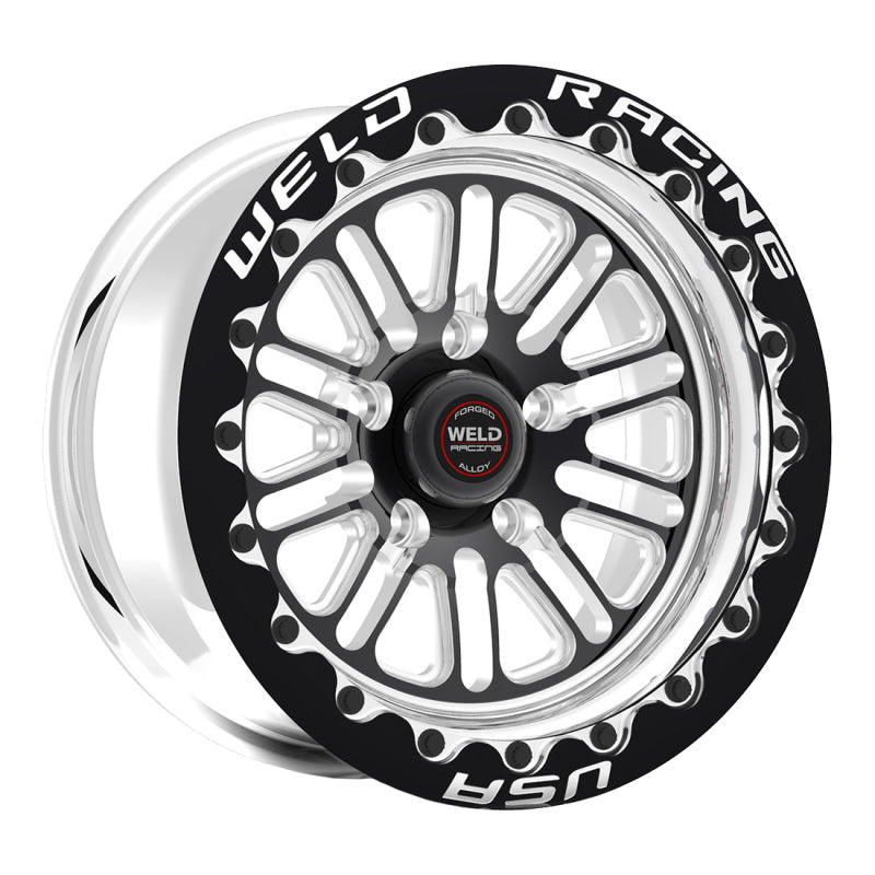 Weld S72 17x10 / 5x115mm BP / 6.7in BS Polished Wheel (High Pad) - DTX Performance