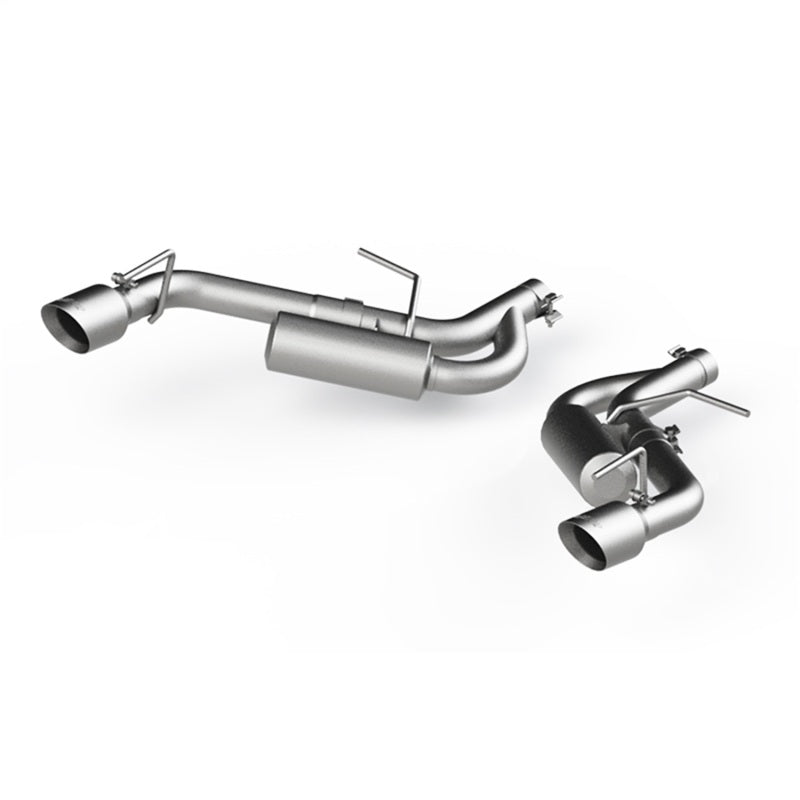 MBRP 16-19 Chevrolet Camaro 2.5in Aluminum Non NPP Axle Back Exhaust System - 4in Dual Wall Tips - DTX Performance