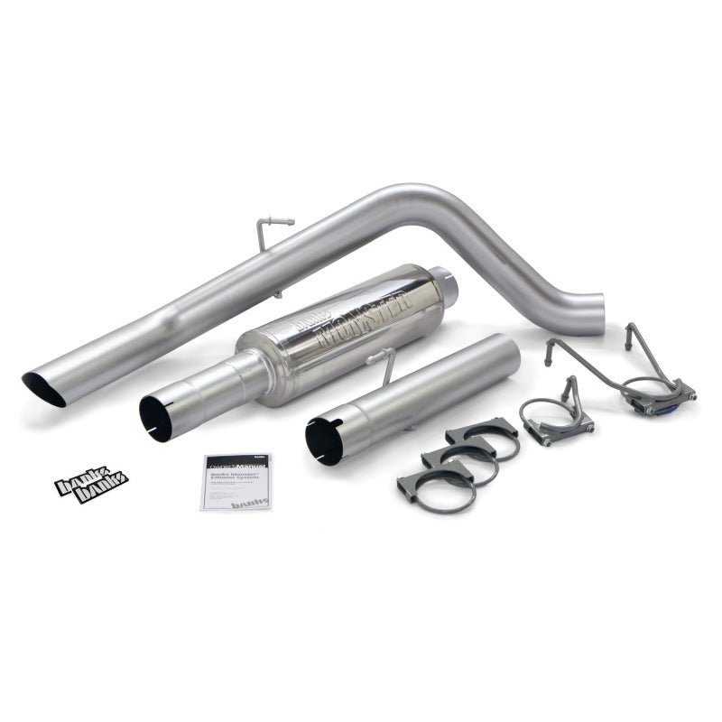 Banks Power 03-04 Dodge 5.9L w/4in Catted Outlet Monster Sport Exhaust System - DTX Performance