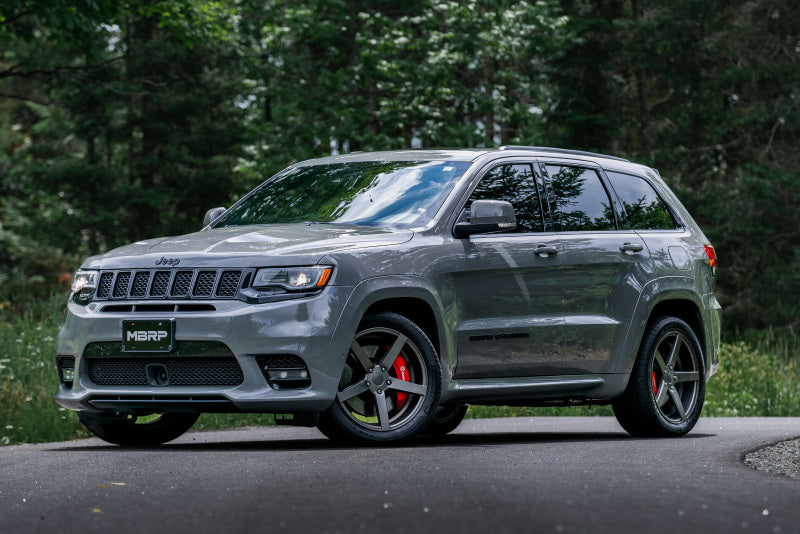 MBRP 2012+ Jeep Grand Cherokee SRT 6.4L 3in Dual Rear Exit T304SS Catback Exhaust - CF Tips - DTX Performance