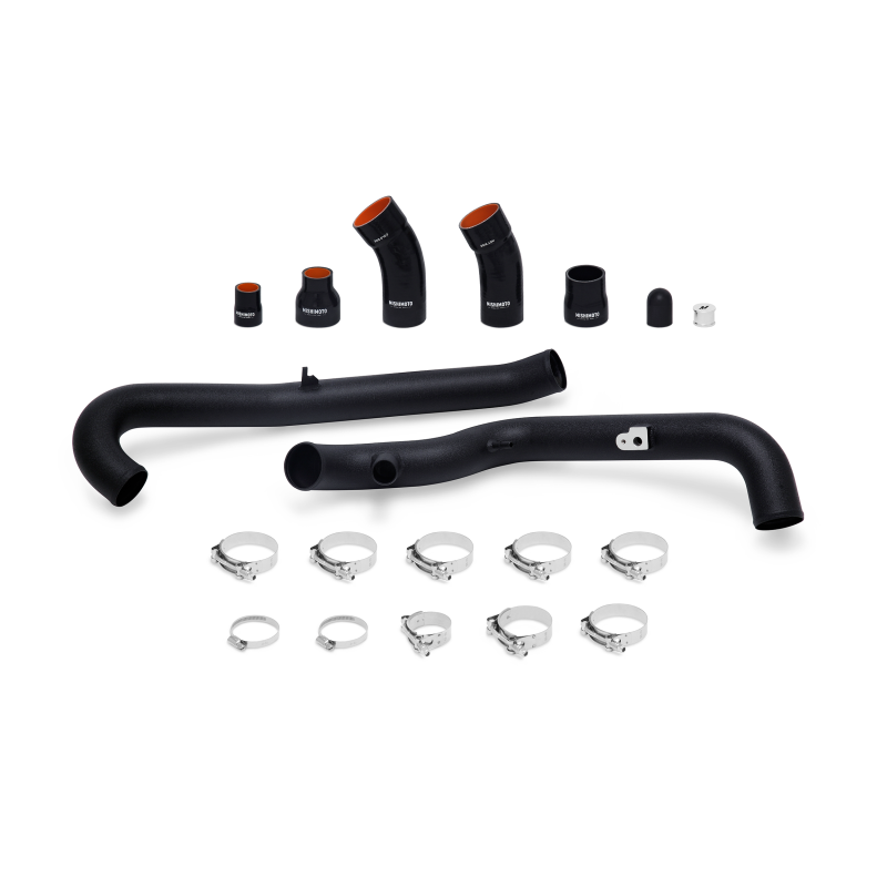 Mishimoto 2014+ Ford Fiesta ST Intercooler Pipe Kit - Wrinkle Black - DTX Performance