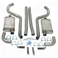 Load image into Gallery viewer, JBA 65-70 Ford Mustang 260-428 409SS Dual Turn Down Header Back Exhaust - DTX Performance