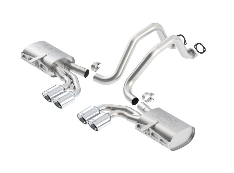 Borla 97-04 Chevrolet Corvette 5.7L 8cyl ATAK SS Catback Exhaust - DTX Performance