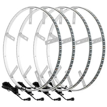 Load image into Gallery viewer, Oracle LED Illuminated Wheel Rings - Double LED - Blue - DTX Performance