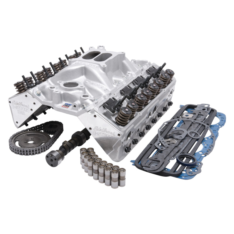 Edelbrock Power Package Top End Kit E-Street SBC for E-Street EFI - DTX Performance