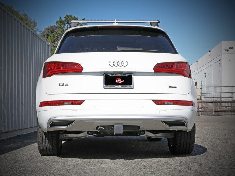 aFe MACH Force-Xp 17-21 Audi Q5 L4-2.0L (T) 3in to 2.5in Stainless Steel Cat-Back Exhaust System - DTX Performance