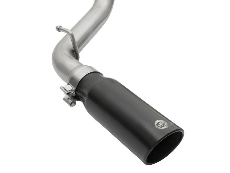 aFe MACHForce XP Cat Back SS Exhausts  Black Tips 05-12 Toyota Tacoma L4-2.7L - DTX Performance