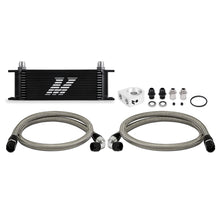 Load image into Gallery viewer, Mishimoto Universal 13 Row Oil Cooler Kit (Black) - DTX Performance