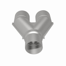 Load image into Gallery viewer, MagnaFlow Universal Trans Y-Pipe All SS 4inch (Dual) 3.5inch (Single) x 13inch (Overall) - DTX Performance