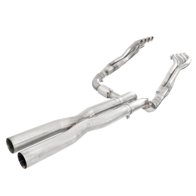 Stainless Works 2007-13 Chevy Silverado/GMC Sierra Headers 1-7/8in Primaries High-Flow Cats X-Pipe - DTX Performance