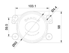 Load image into Gallery viewer, Oracle Jeep Wrangler JK/JL/JT High Performance W LED Fog Lights - White - DTX Performance