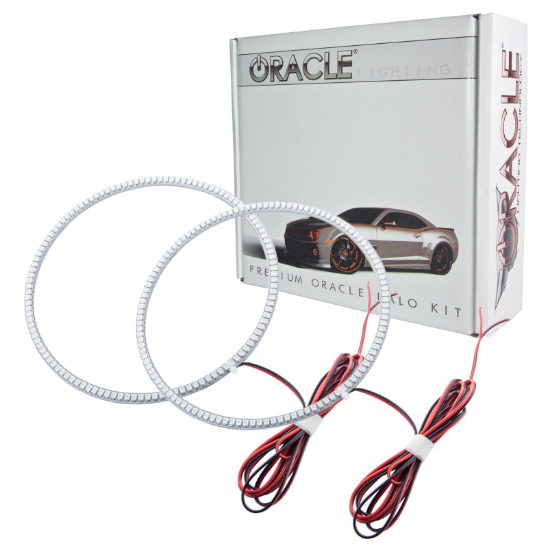 Oracle Ford Mustang 10-12 LED Fog Halo Kit - V6 Grille Fogs - White - DTX Performance