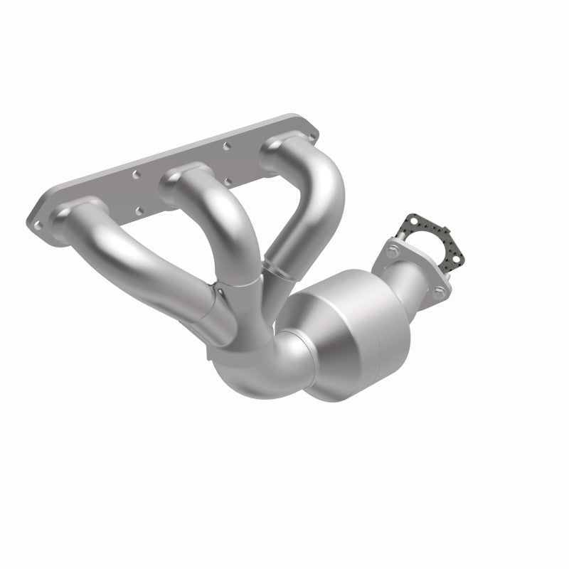 MagnaFlow Conv 06-08 Porsche Cayman DF SS OEM Grade Passenger Side Catalytic Converter w/Header - DTX Performance