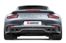 Load image into Gallery viewer, Akrapovic 16-17 Porsche 911 Turbo/Turbo S (991.2) Rear Carbon Fiber Diffuser - High Gloss - DTX Performance