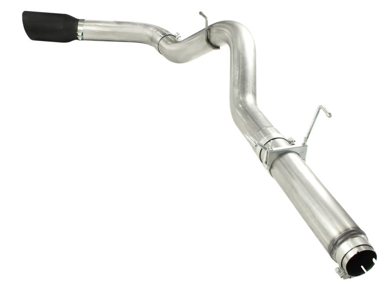 aFe Atlas Exhausts DPF-Back Aluminized Steel Exhaust Dodge Diesel Trucks 07.5-12 L6-6.7L Black Tip - DTX Performance