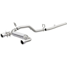 Load image into Gallery viewer, MagnaFlow CatBack 16-17 Ford Focus RS 2.3L Race Series Dual Exit Polished Stainless Exhaust - DTX Performance