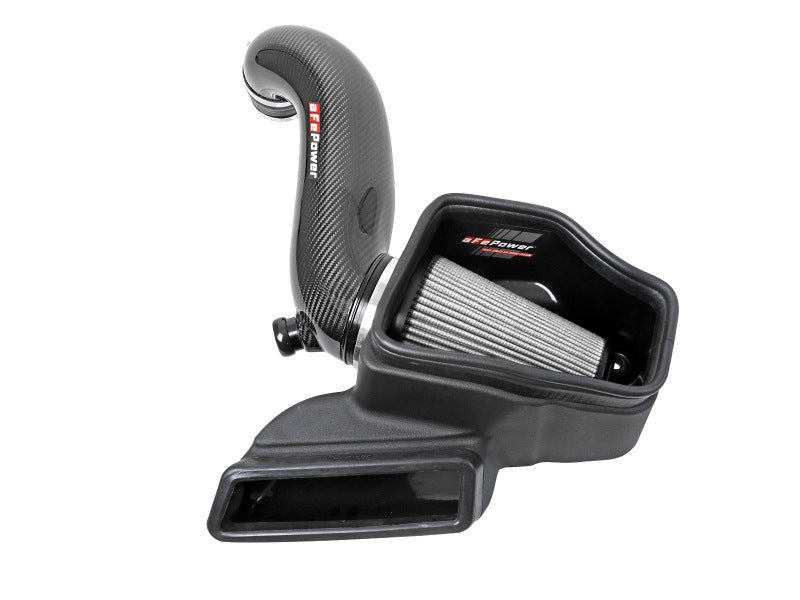 aFe 15-19 VW Golf R (MKVII) L4-2.0L (t) Track Series Carbon Fiber Intake System w/ Pro DRY S Filter - DTX Performance